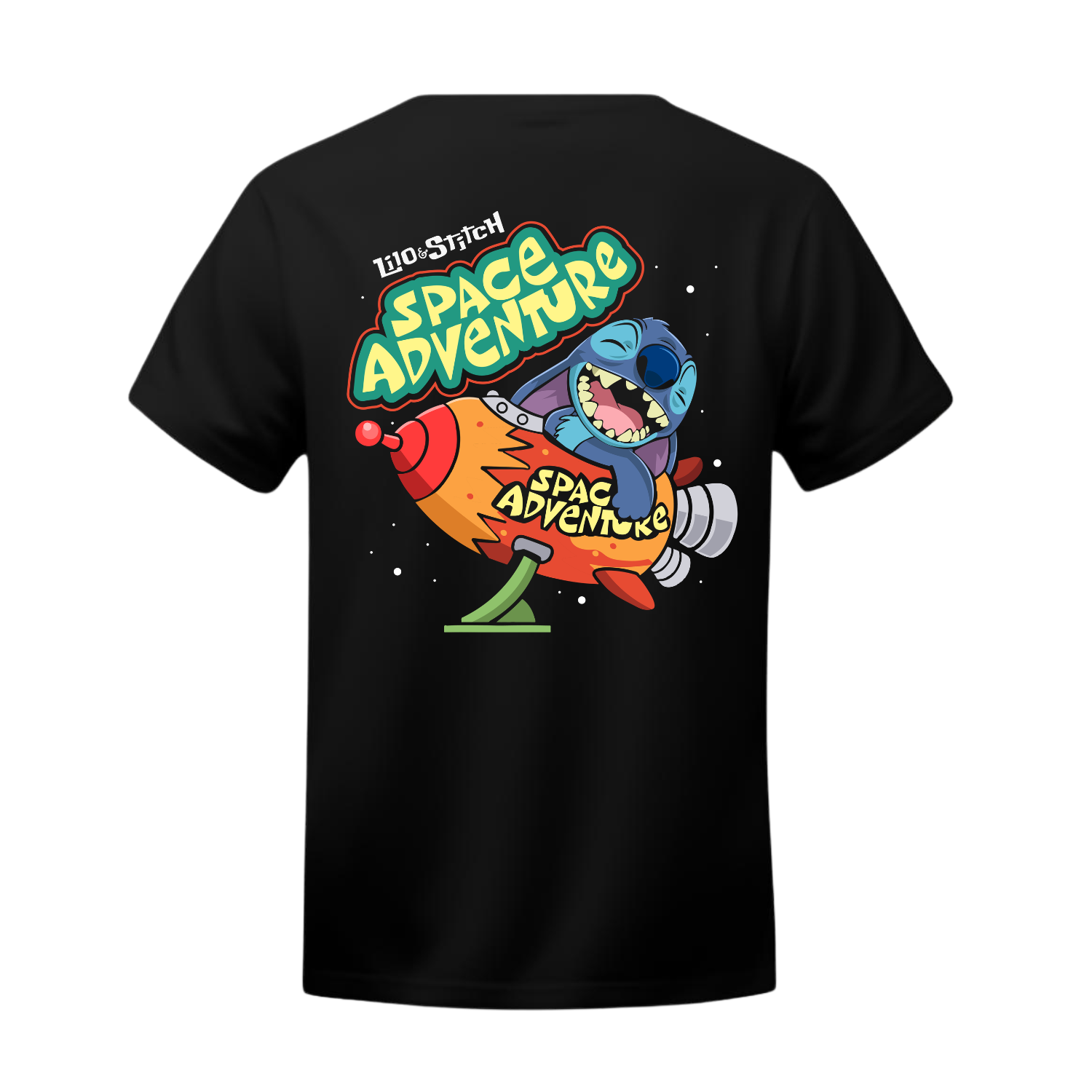 Polera Stitch Space Adventure – Lilo & Stitch