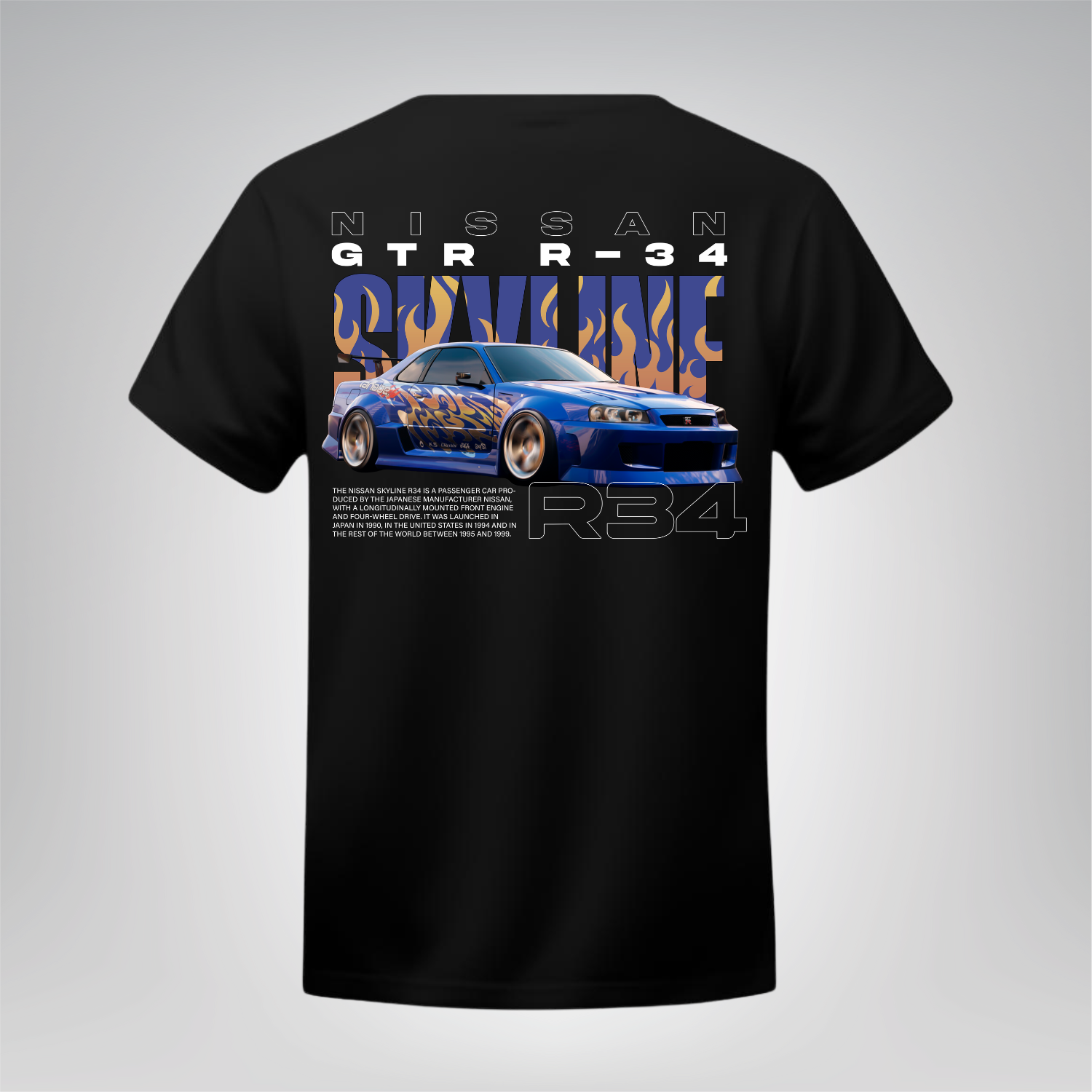 Polera Skyline R34 – Nissan