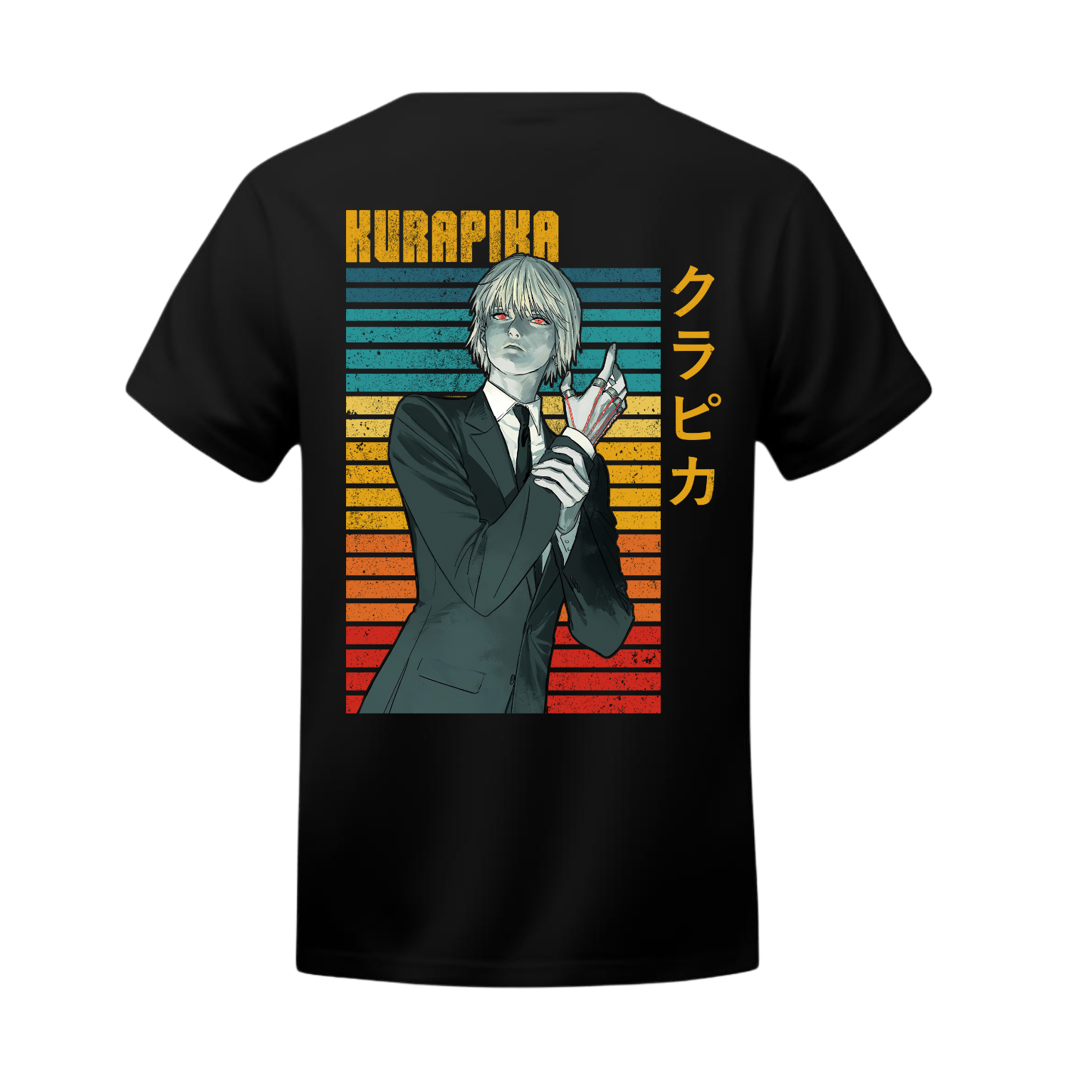 Polera Kurapika Vengeance – Hunter x Hunter