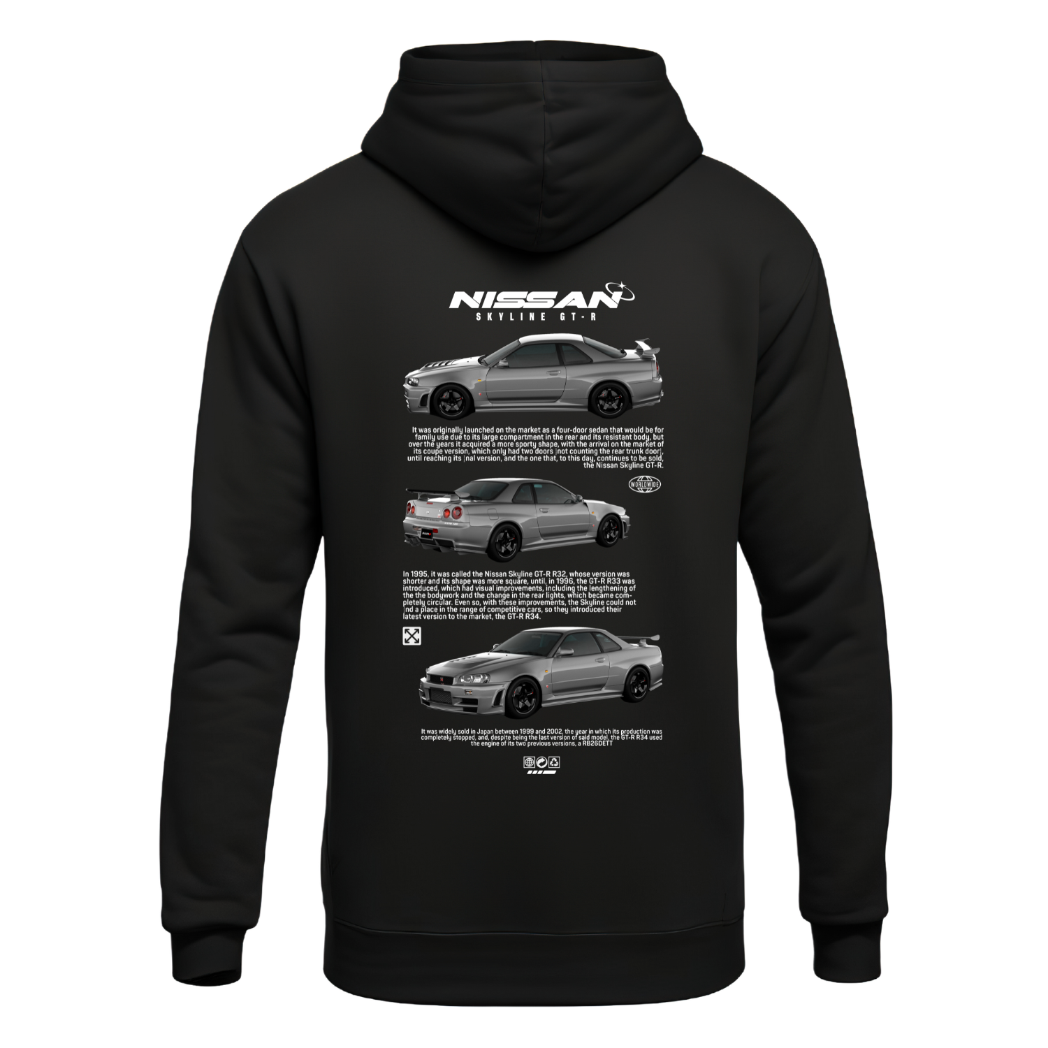 Polerón Skyline R34 History – Nissan