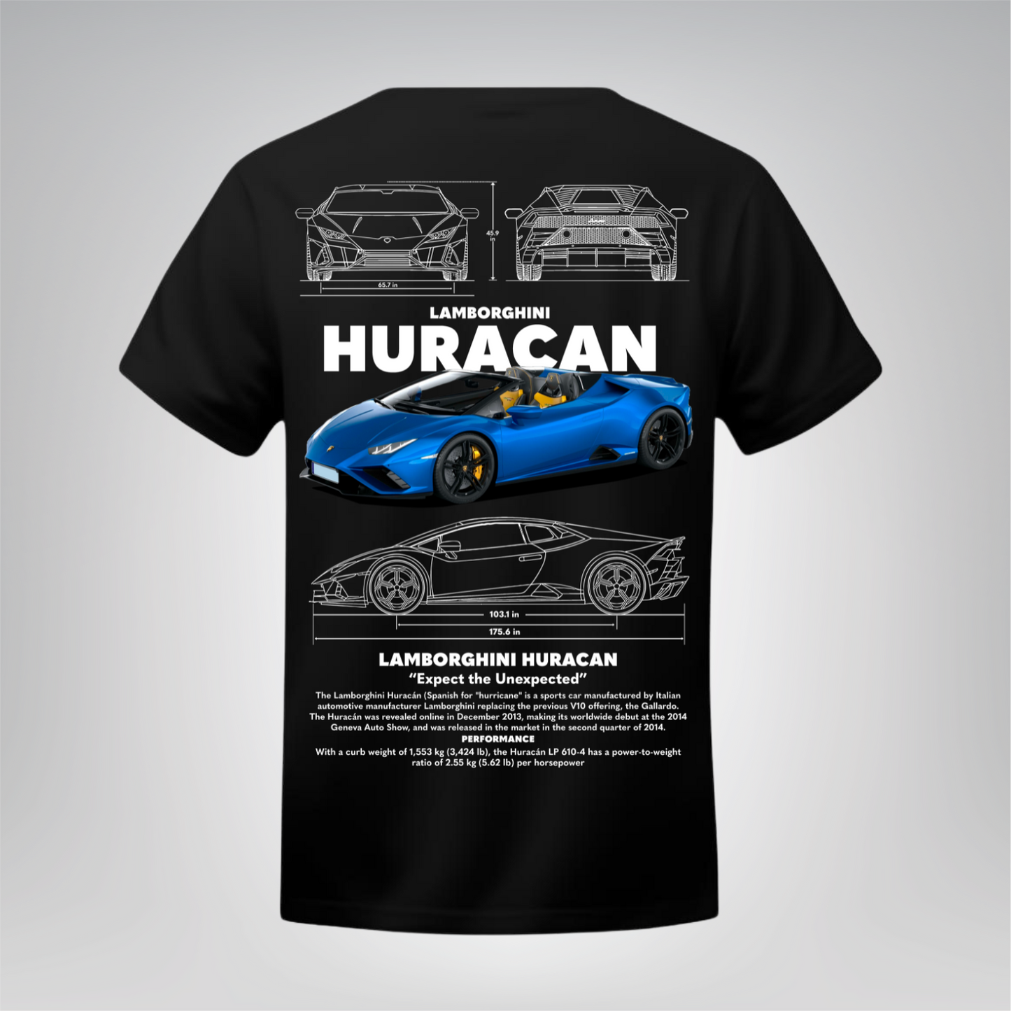 Polera Huracán – Lamborghini