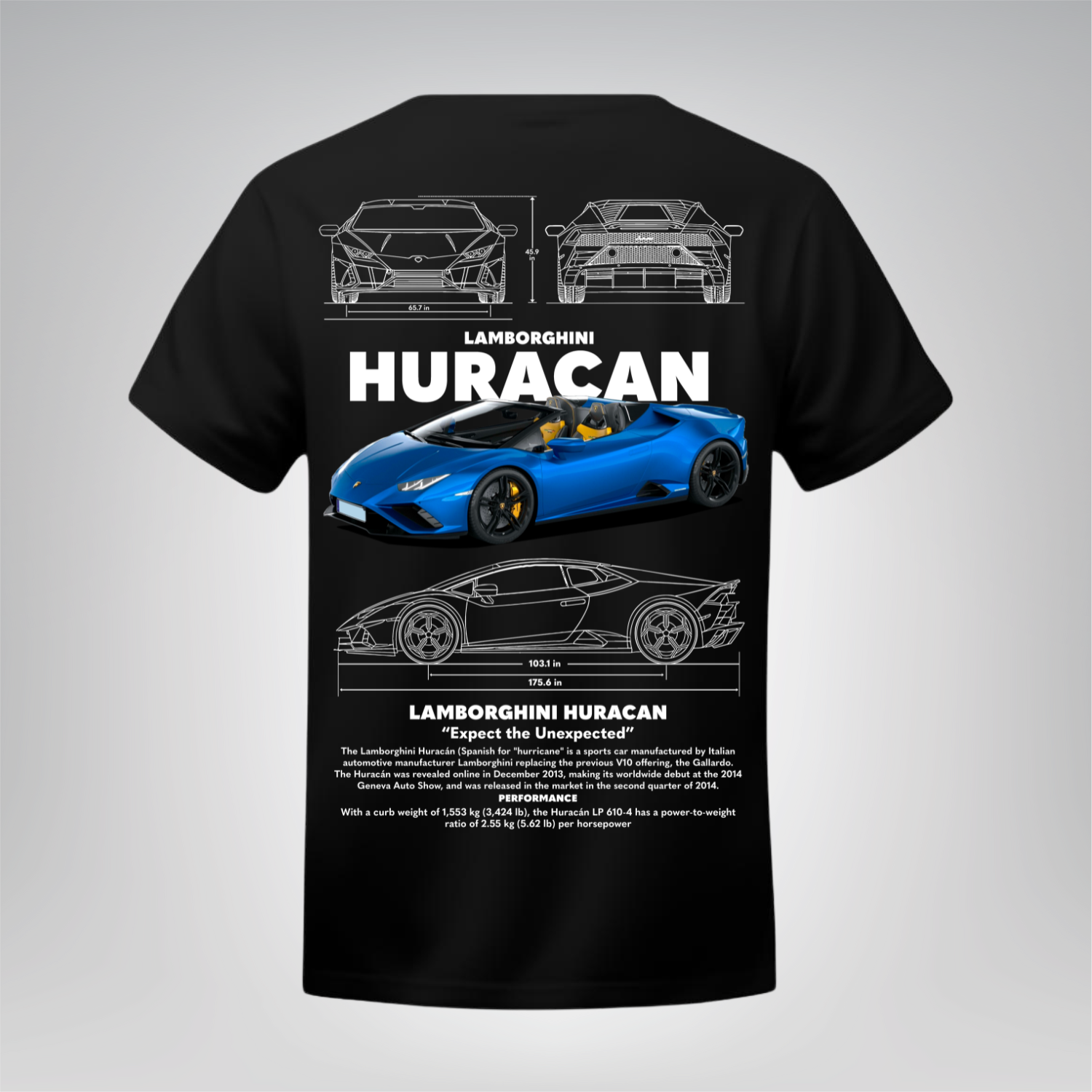 Polera Huracán – Lamborghini