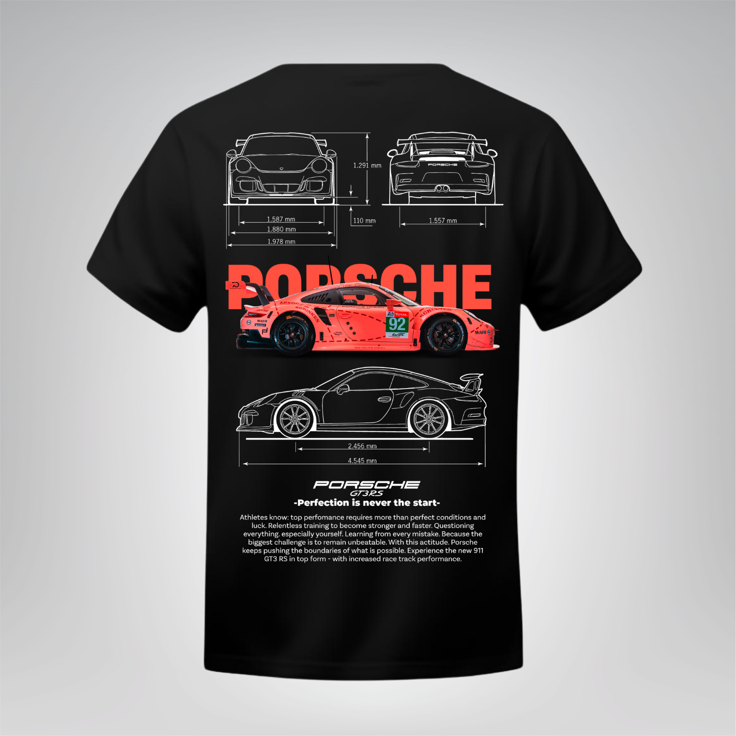 Polera Porsche 911 GT3 RS – Racing Edition