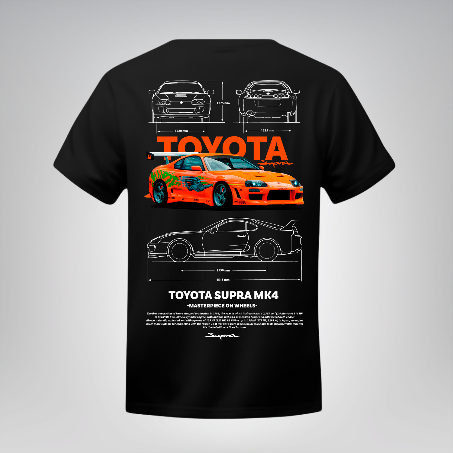 Polera Supra MK4 – Toyota