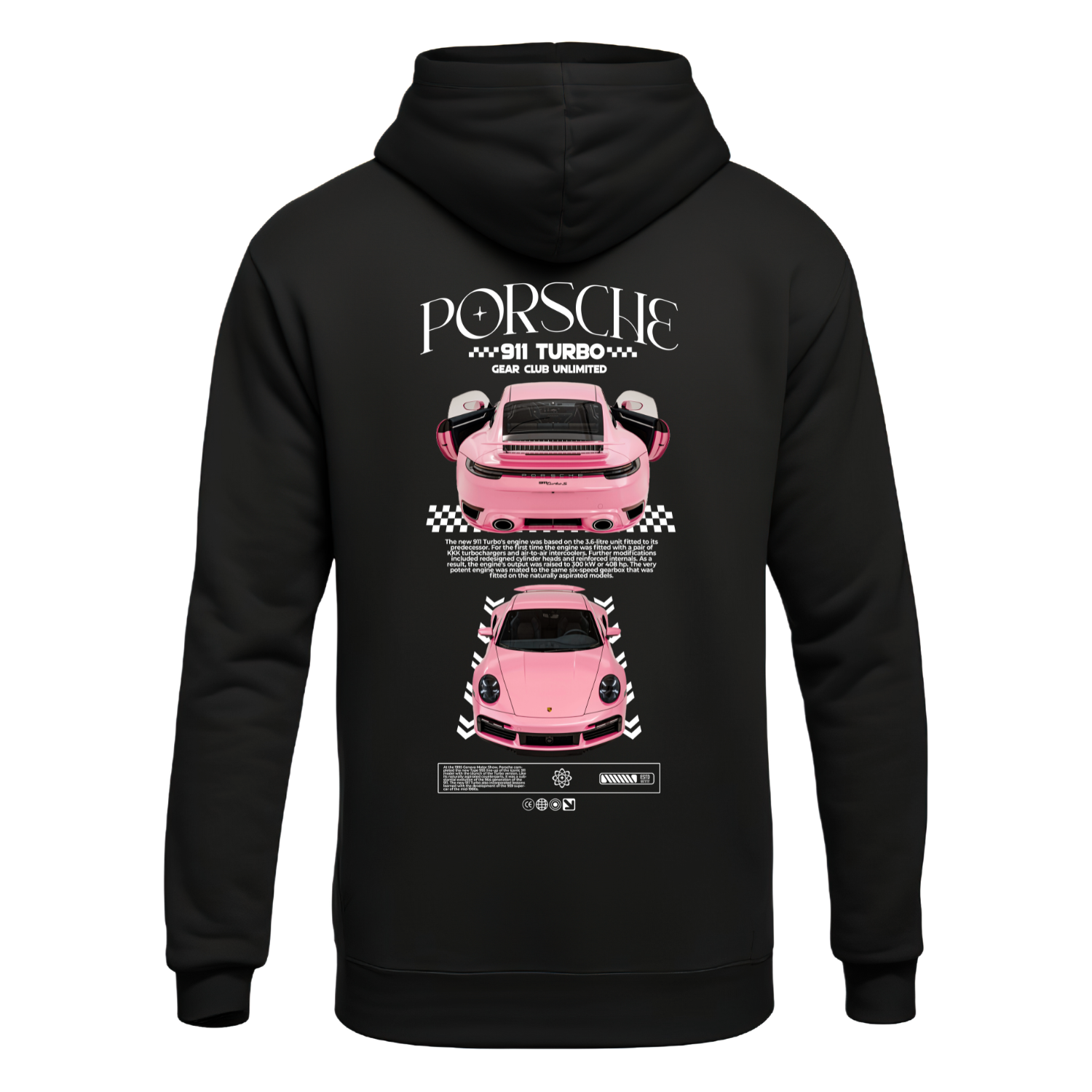 Polerón Porsche 911 Turbo Pink – Porsche