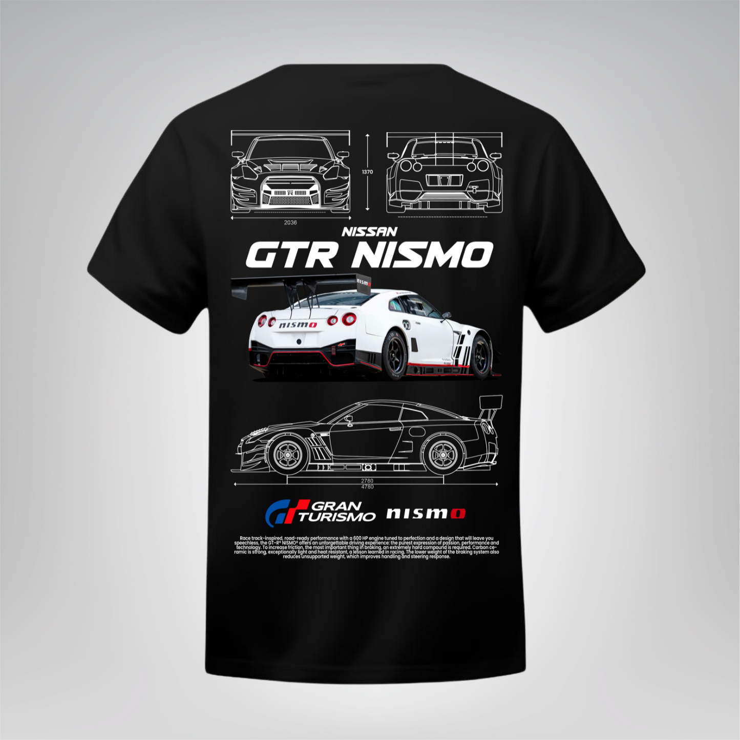 Polera Nissan GT-R Nismo