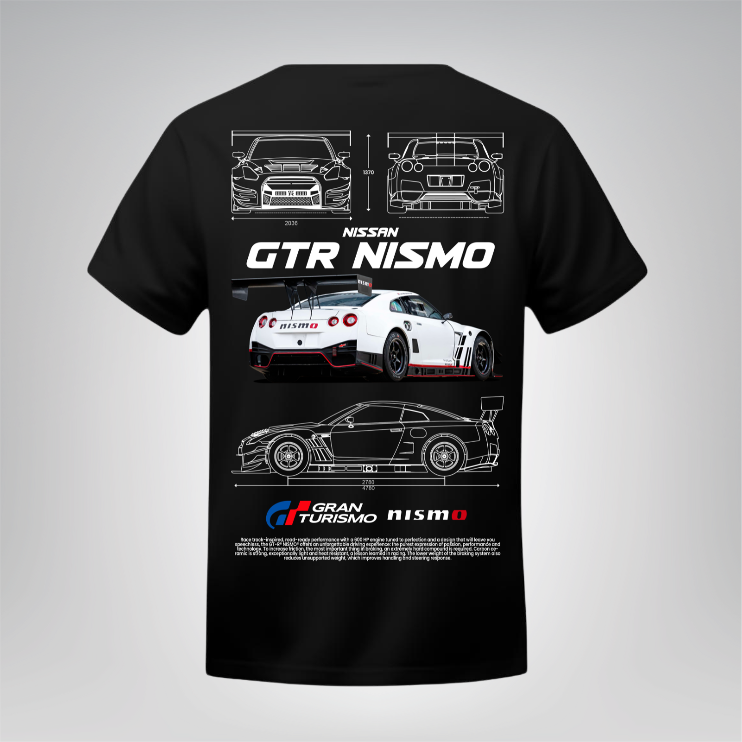 Polera Nissan GT-R Nismo