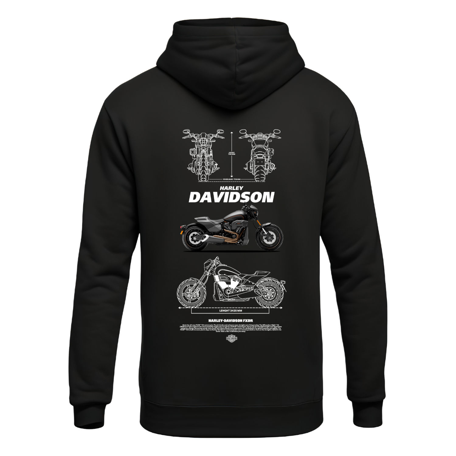 Polerón Harley Davidson Blueprint – Harley Davidson