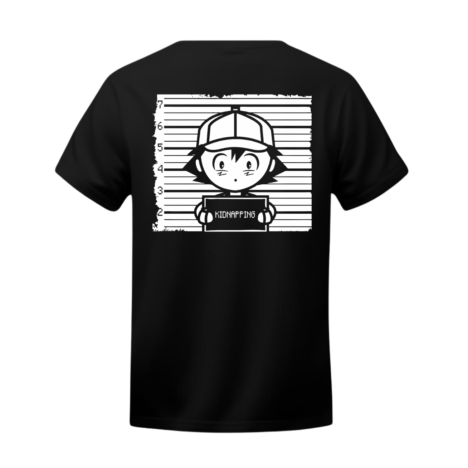 Polera Ash Mugshot – Pokémon
