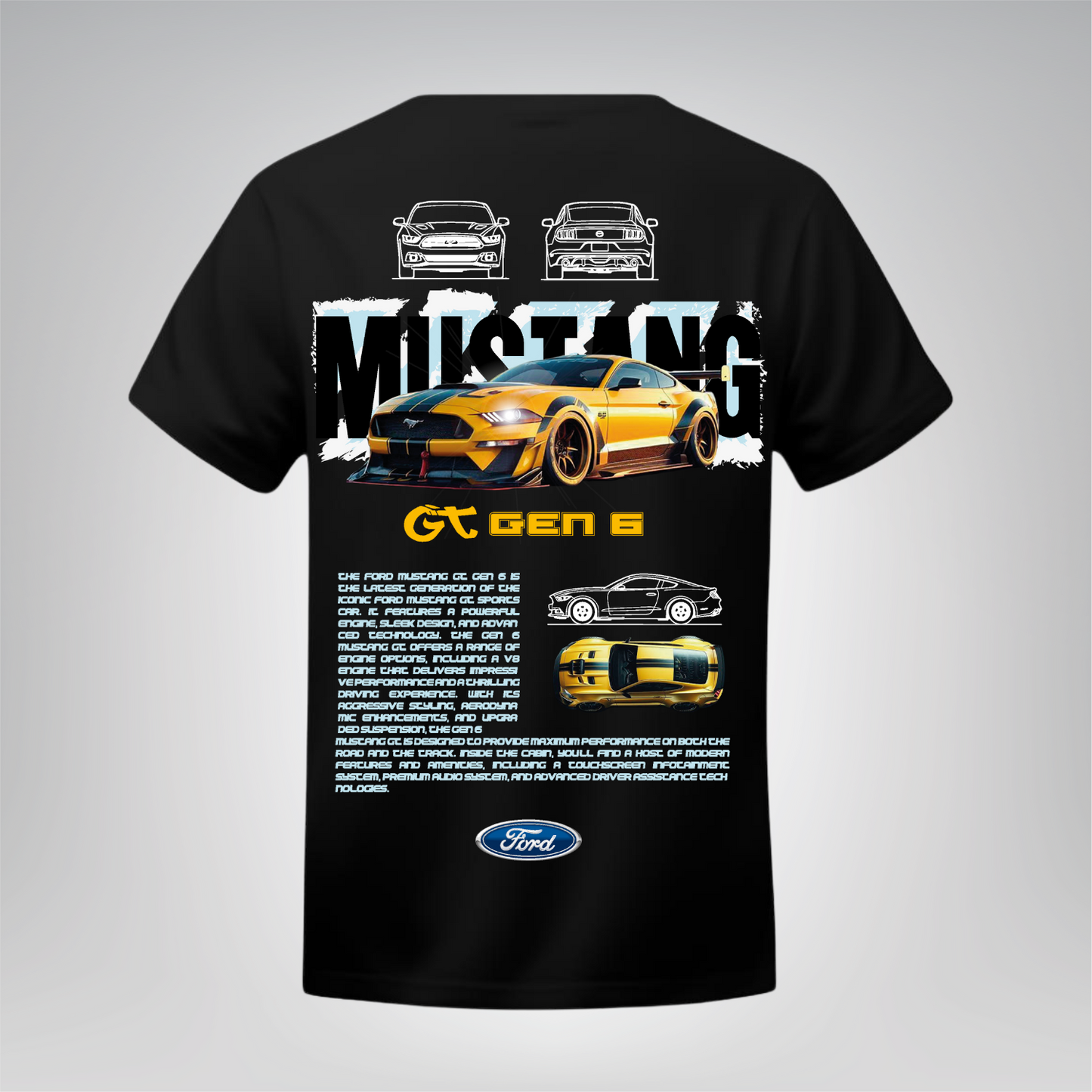 Polera Mustang GT Gen 6 – Ford