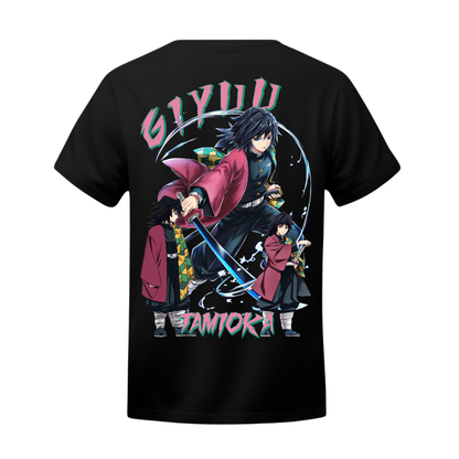 Polera Giyu: Calma en el Torrente – Kimetsu no Yaiba