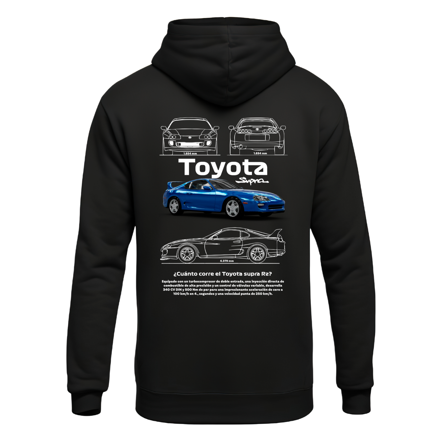 Polerón Toyota Supra RZ Blue – Toyota