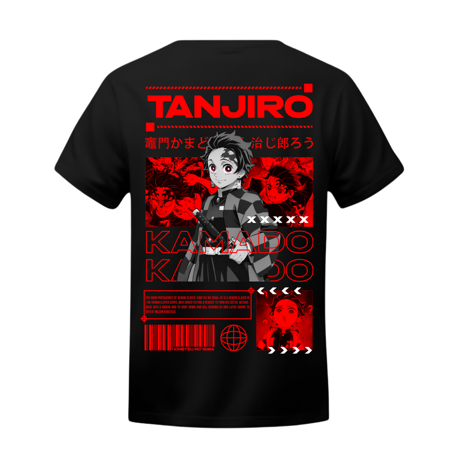Polera Tanjiro: El Despertar del Sol – Kimetsu no Yaiba