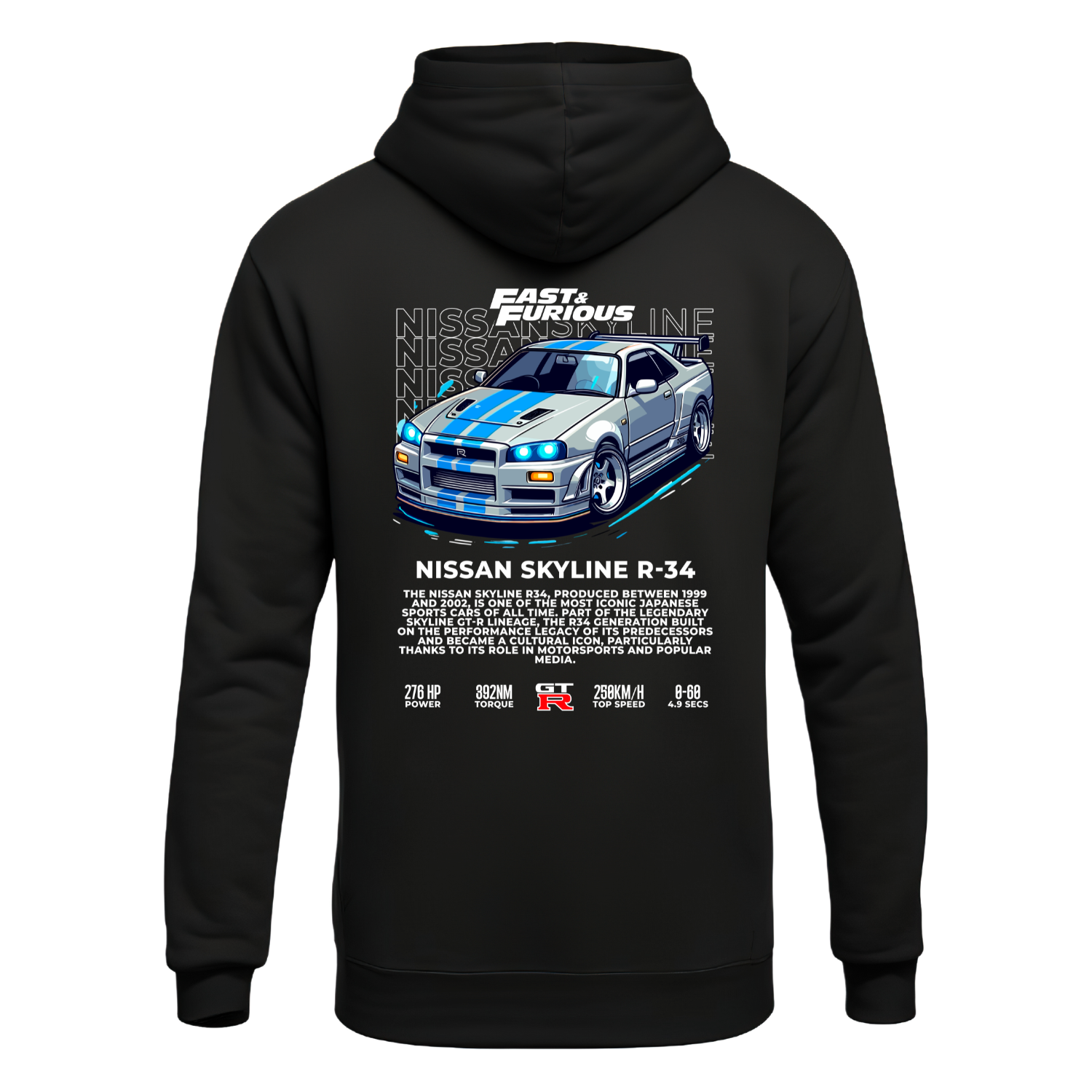 Polerón Skyline R-34 Fast & Furious – Nissan