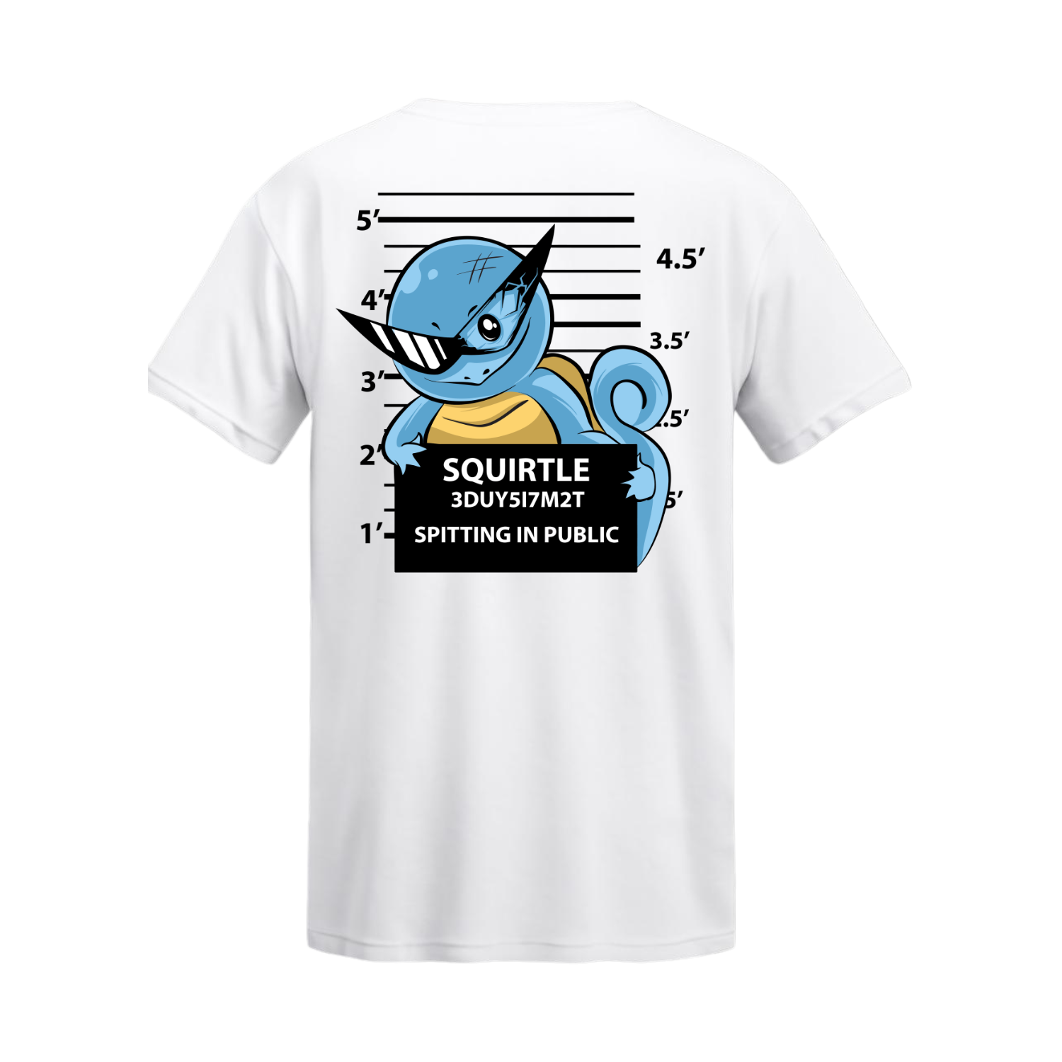 Polera Squirtle Mugshot – Pokémon