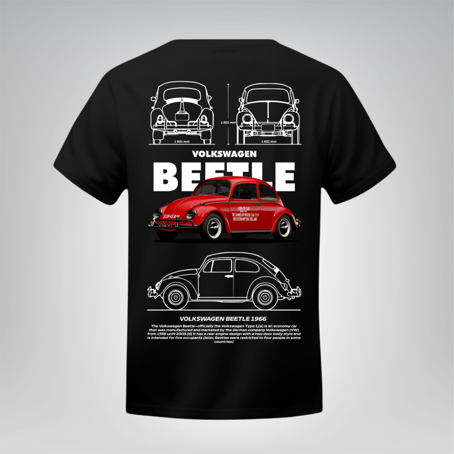 Polera Beetle 1966 – Volkswagen