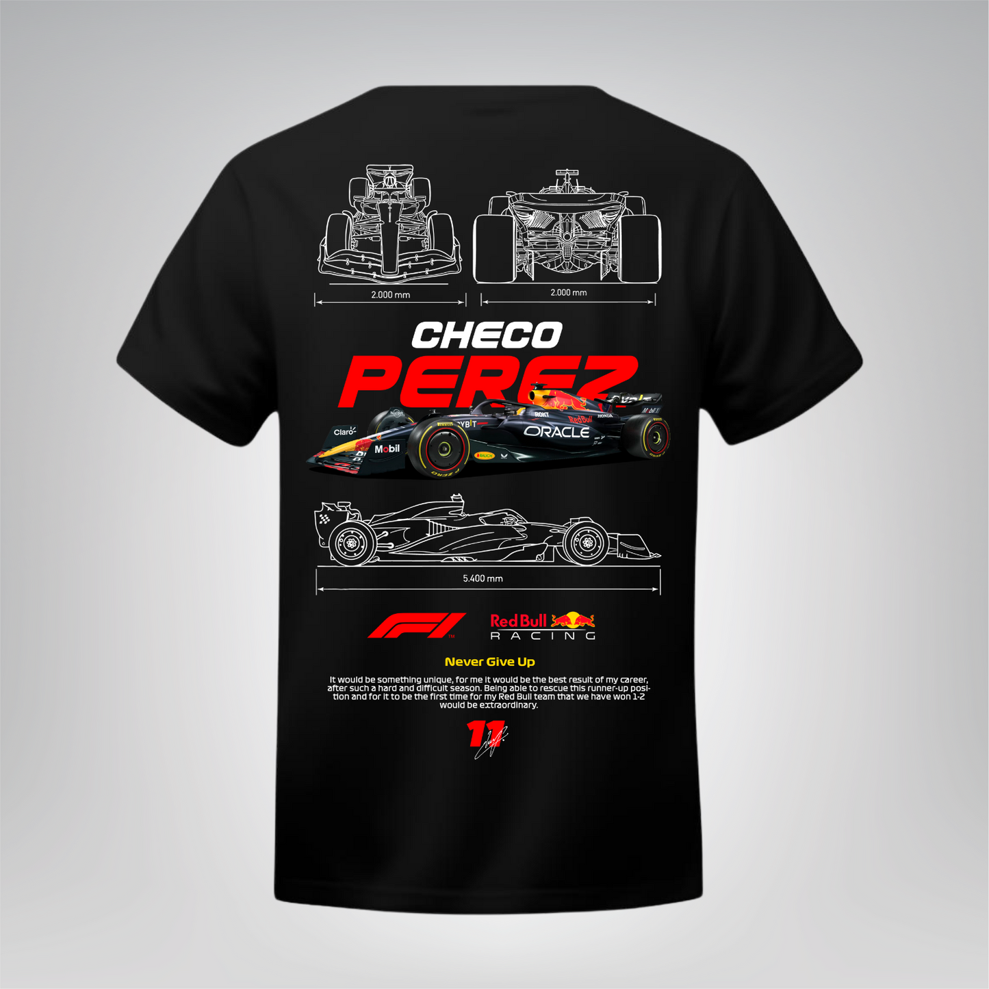 Polera Checo Pérez – Fórmula 1