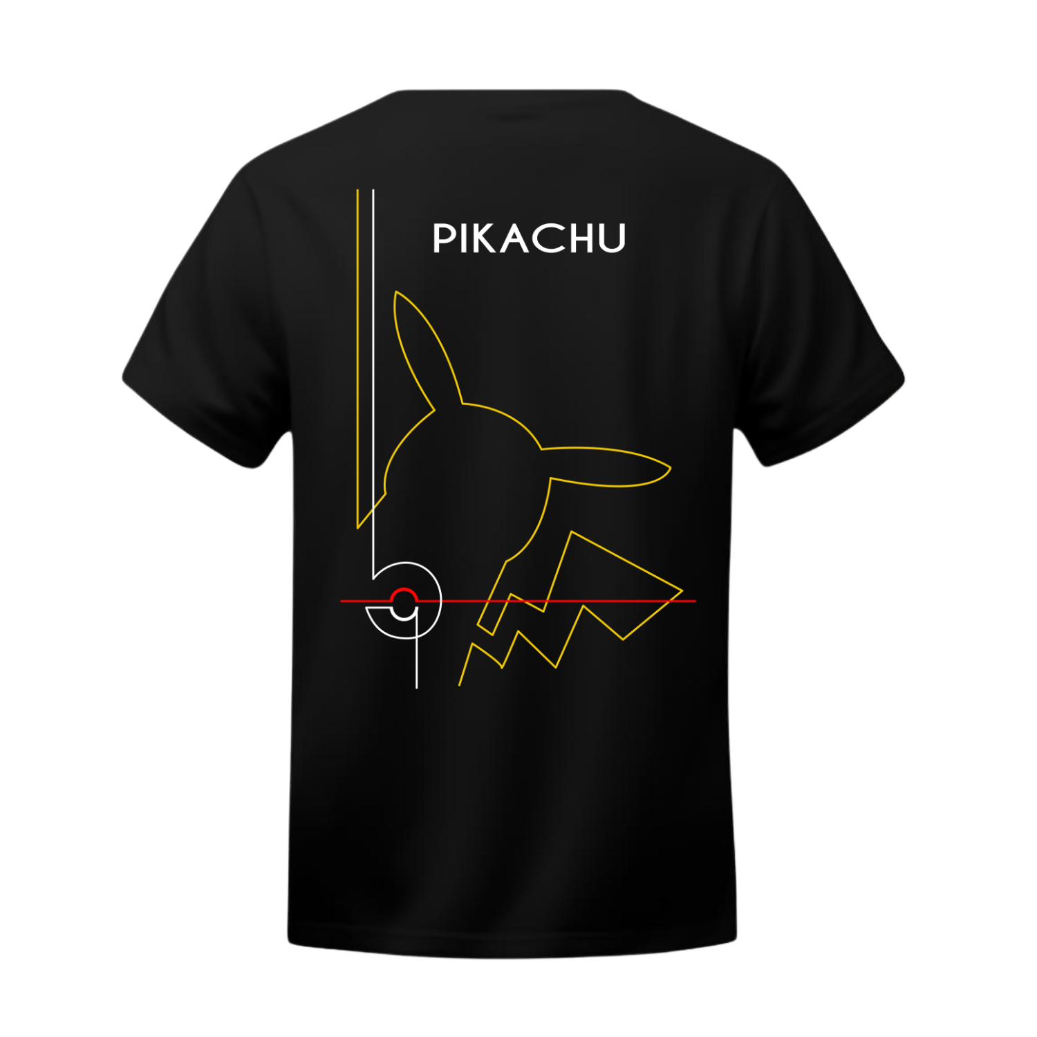 Polera Pikachu Minimalist Line – Pokémon