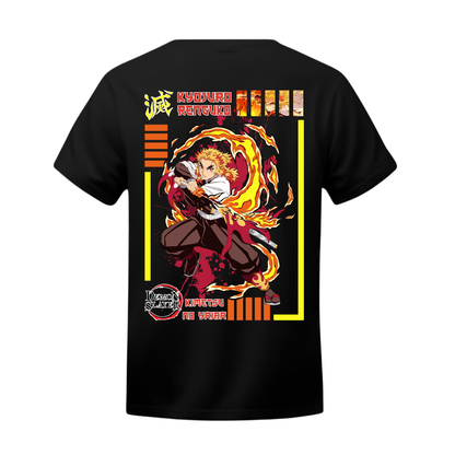 Polera Rengoku: Corazón Ardiente – Kimetsu no Yaiba