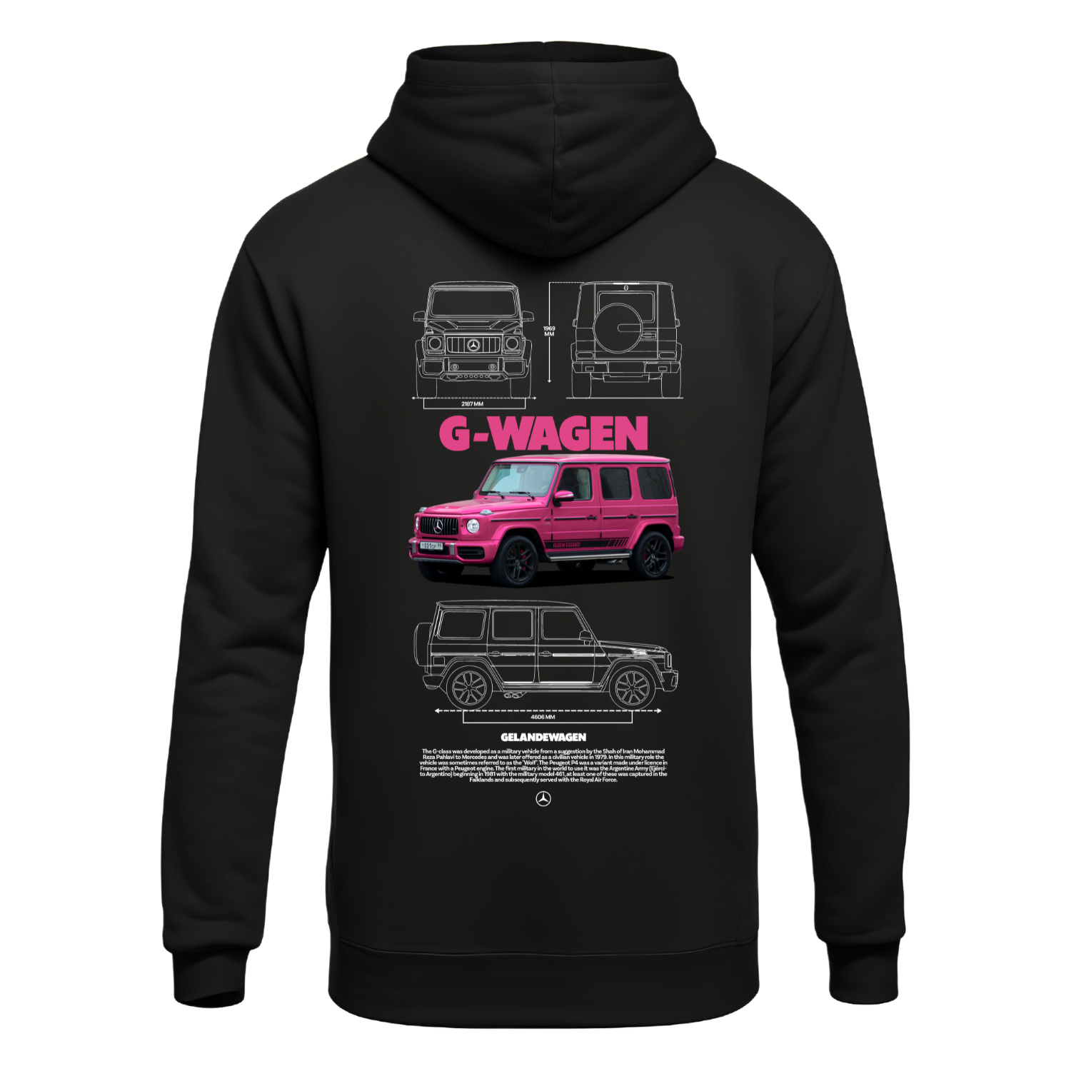 Polerón G-Wagen Blueprint – Mercedes-Benz