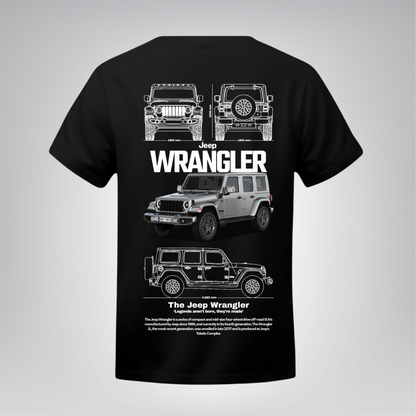 Polera Wrangler Blueprint – Jeep