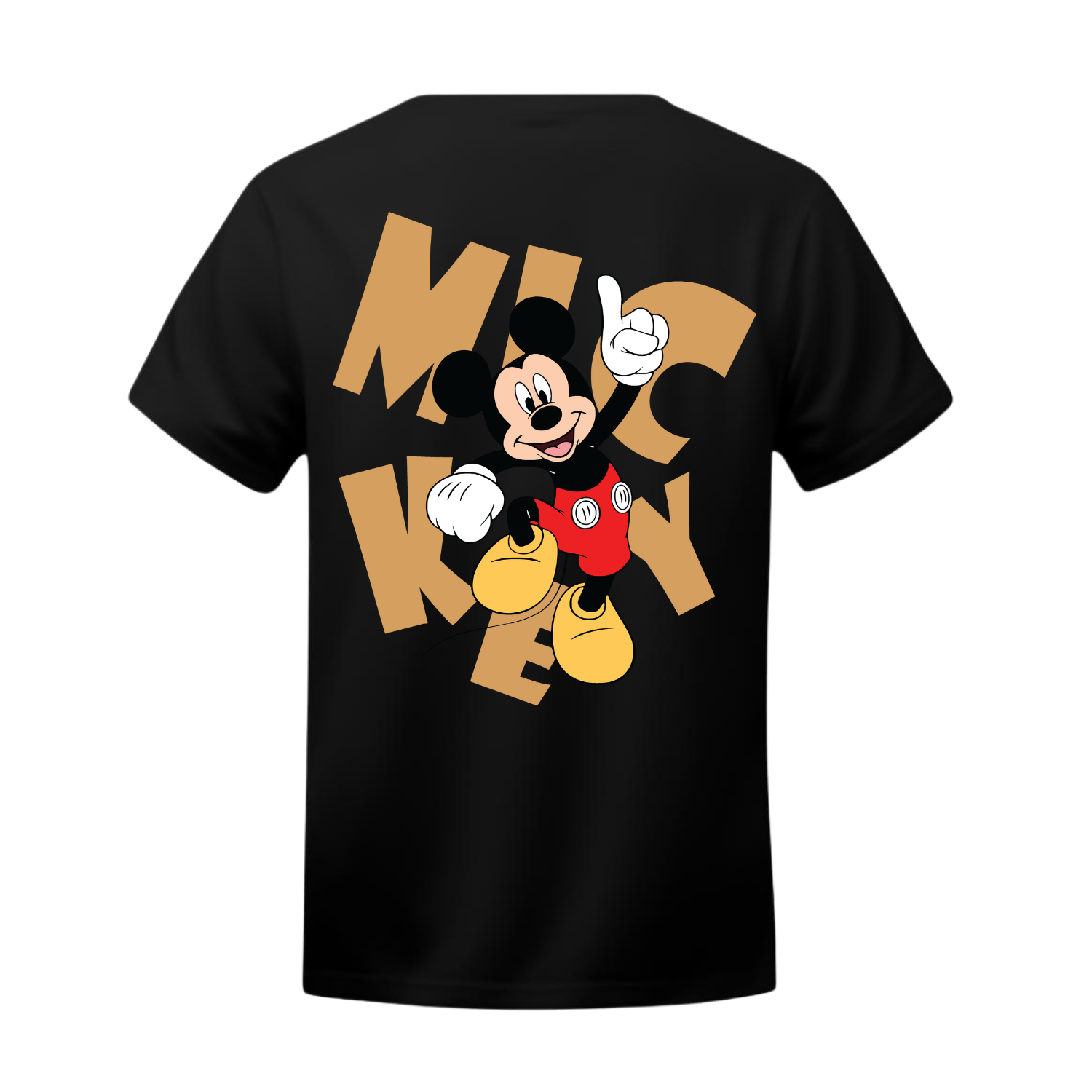 Polera Mickey Tipográfico – Disney