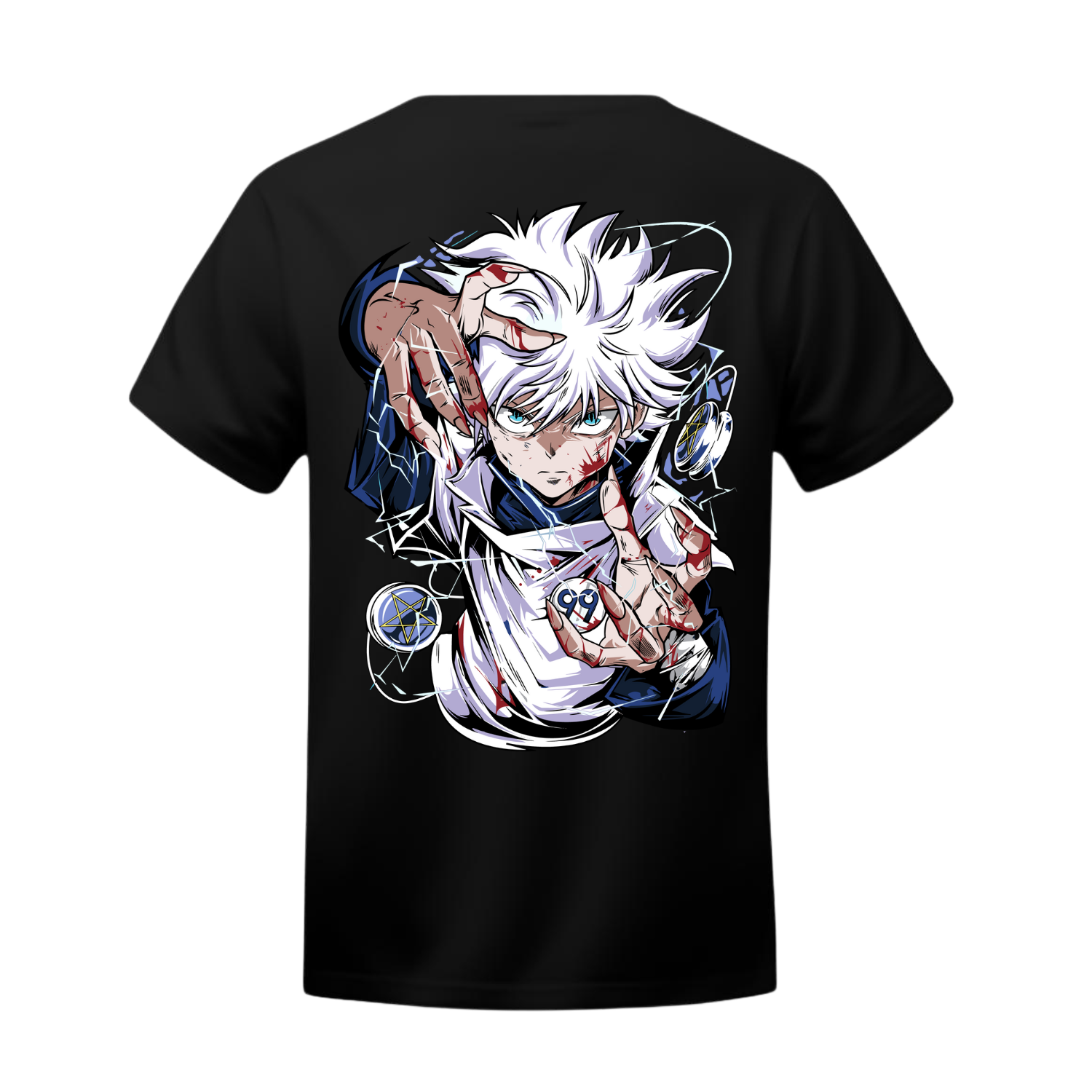 Polera Killua Instinto Zoldyck – Hunter x Hunter