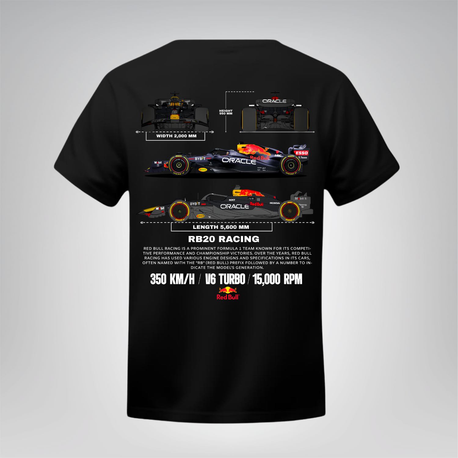 Polera RB20 Racing – Red Bull