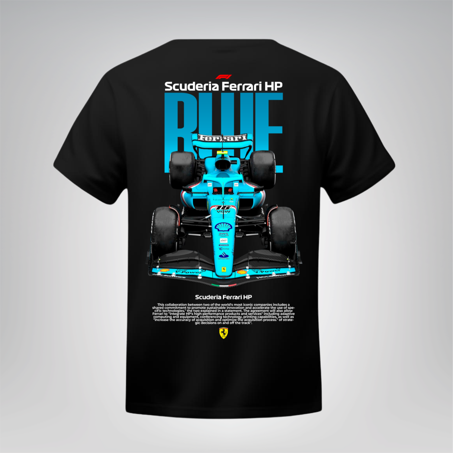 Polera Blue Edition – Ferrari