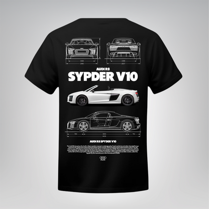 Polera Audi R8 Spyder V10 – Blueprint Edition