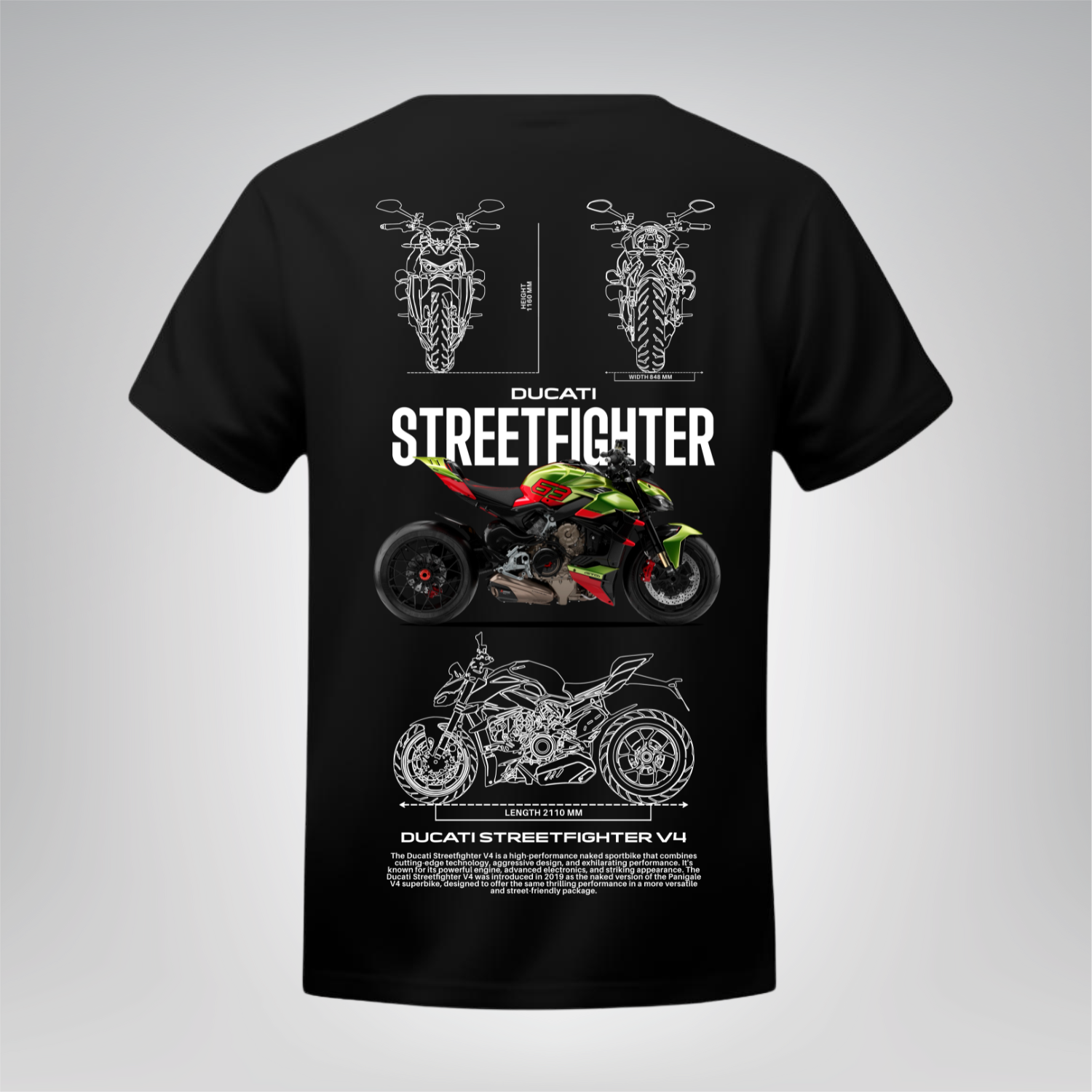 Polera Ducati Streetfighter V4