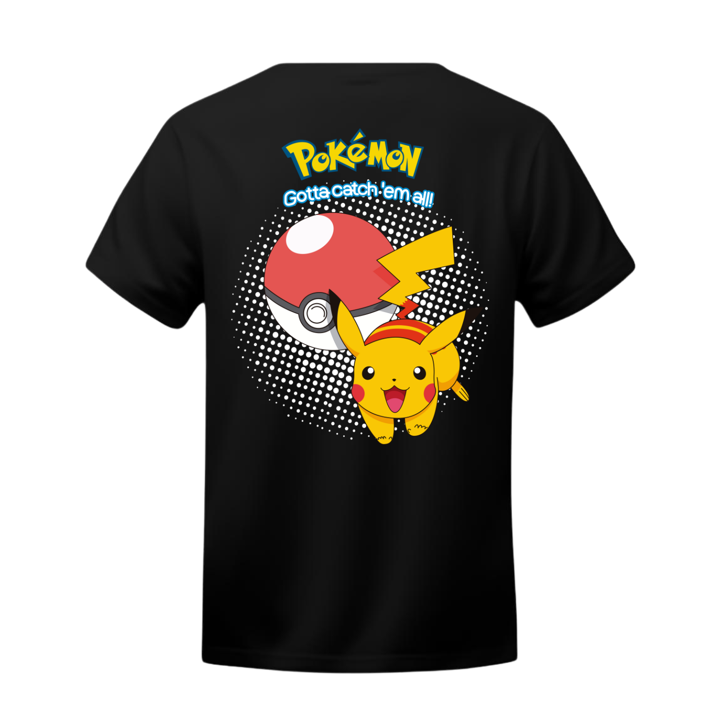Polera Pikachu Gotta Catch 'Em All – Pokémon