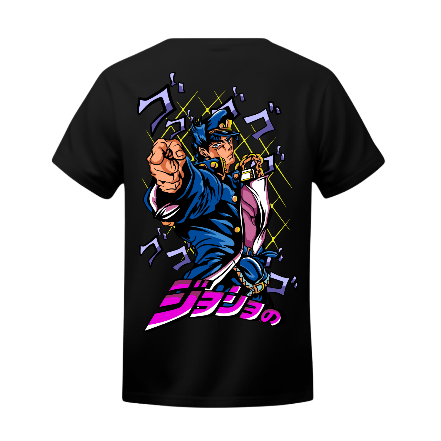 Polera Jotaro Kujo Platinum Pose – JoJo's Bizarre Adventure