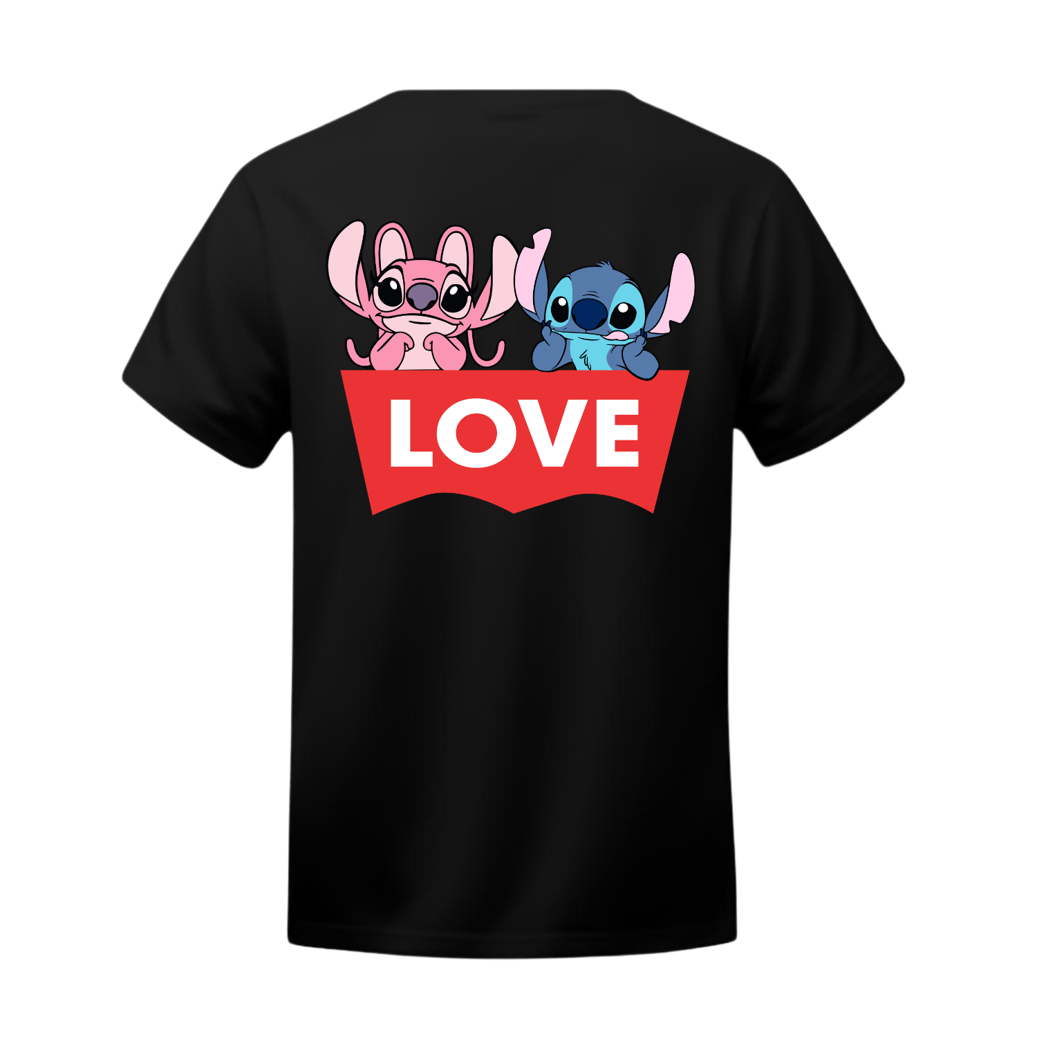 Polera Stitch & Angel Love Parody – Lilo & Stitch