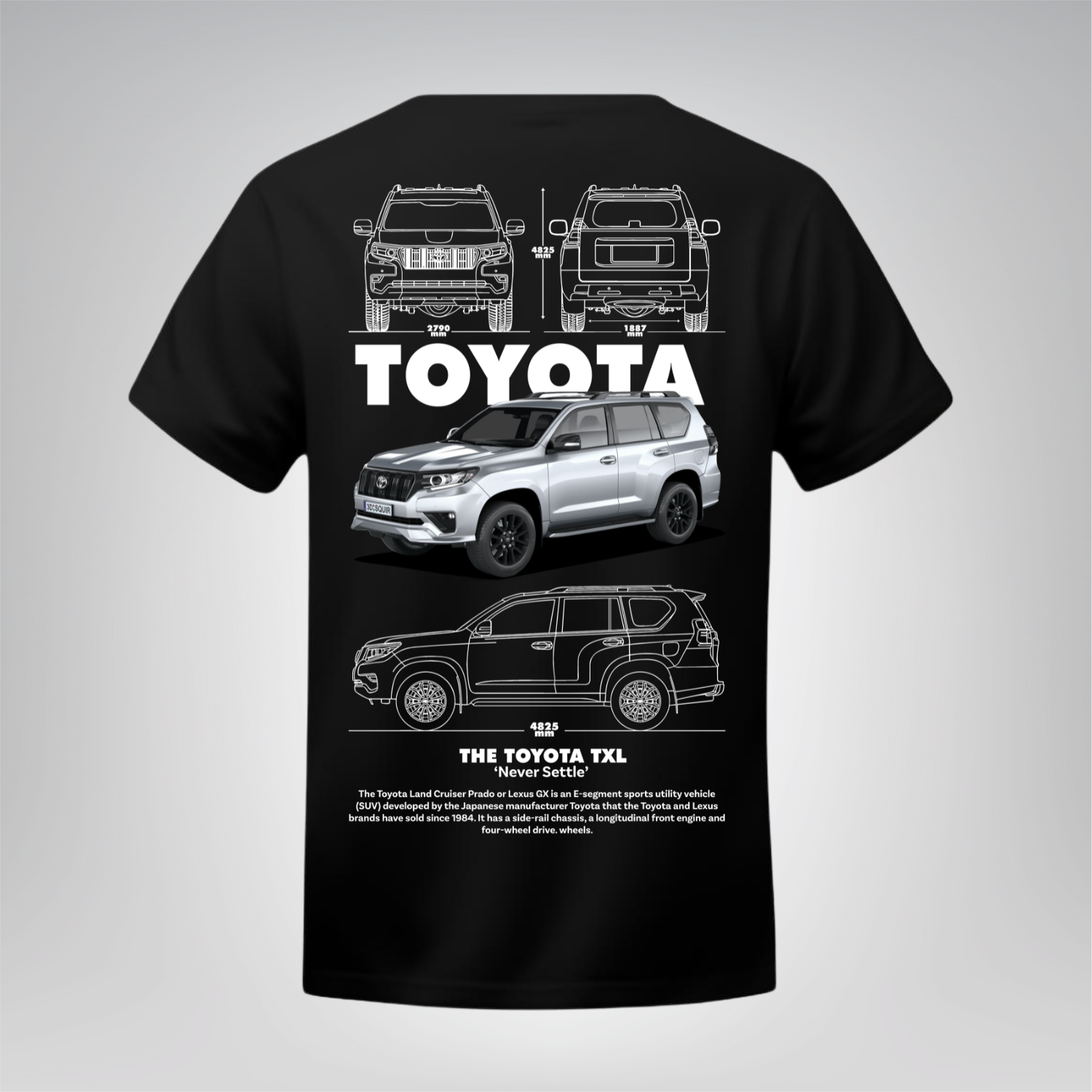Polera Toyota TXL – Land Cruiser