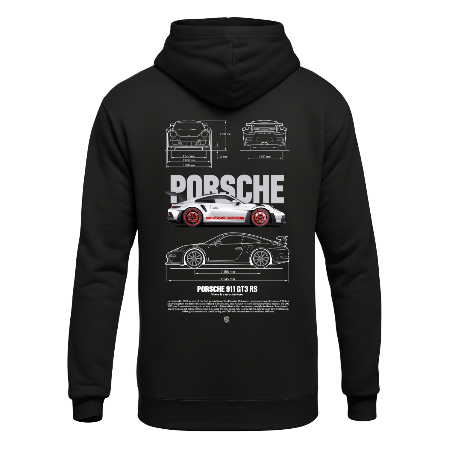 Polerón Porsche 911 GT3 RS Blueprint – Porsche