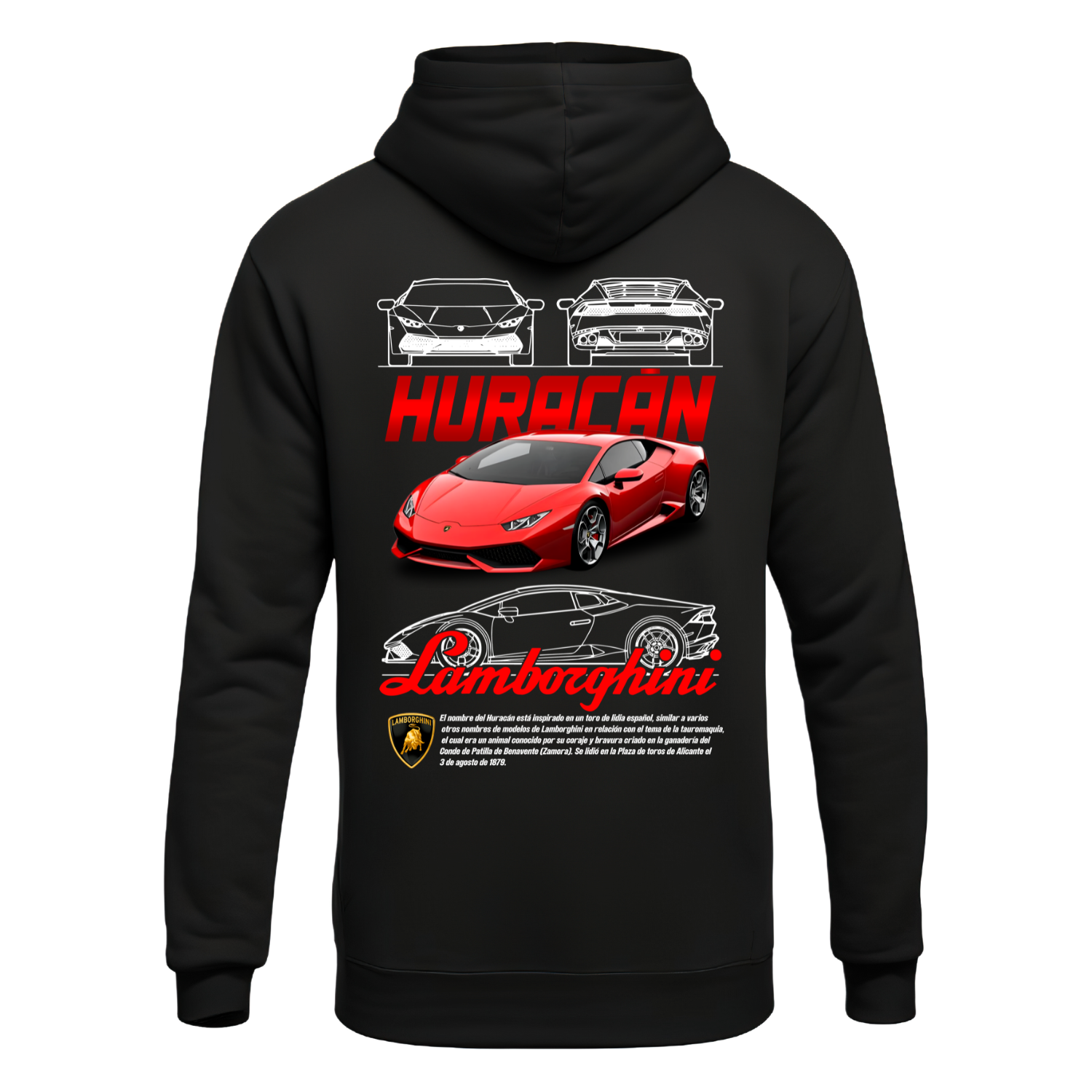Polerón Huracán Red – Lamborghini