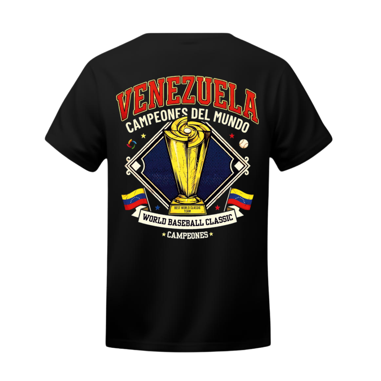 Polera Venezuela Vintage Glory – World Baseball Classic