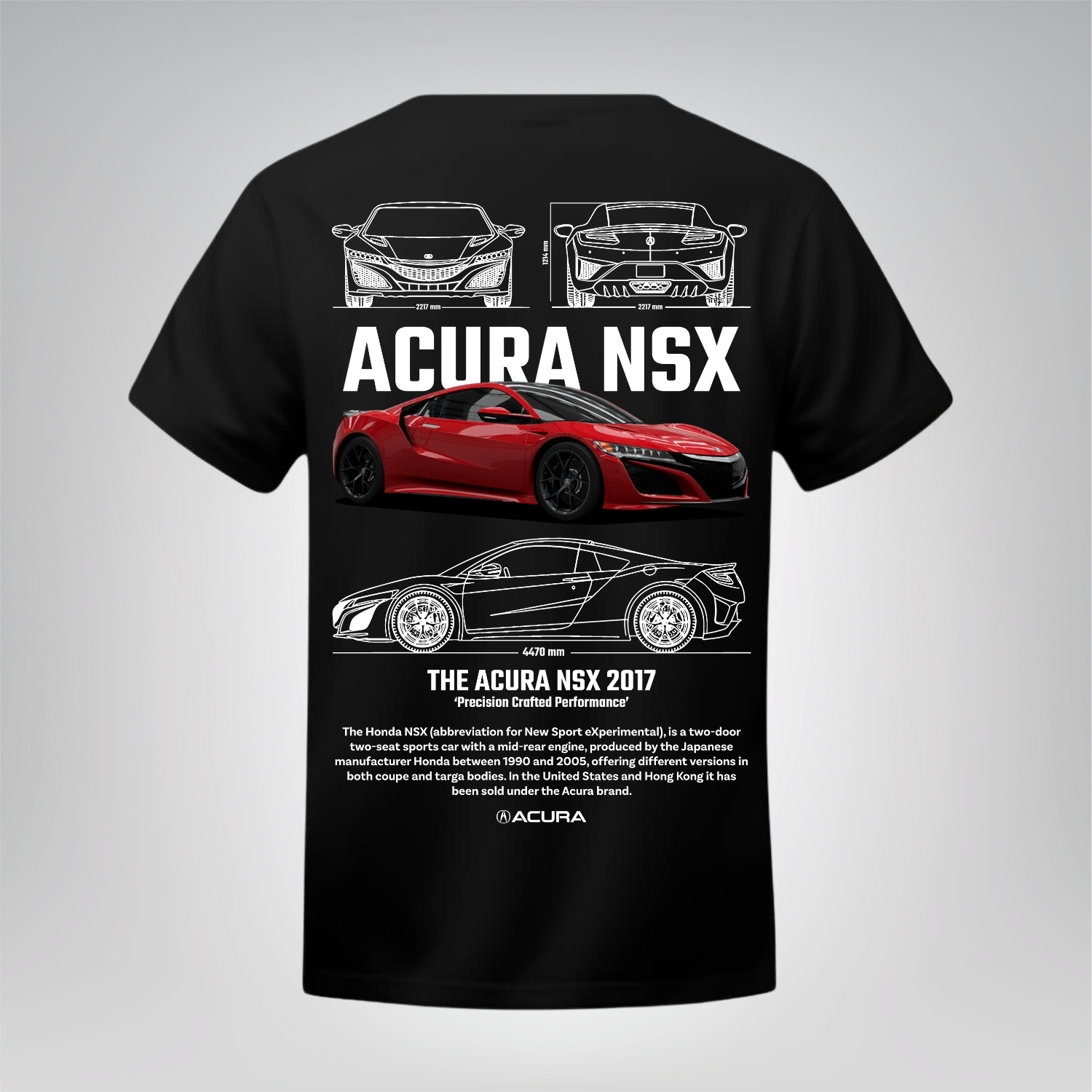 Polera NSX 2017 – Acura