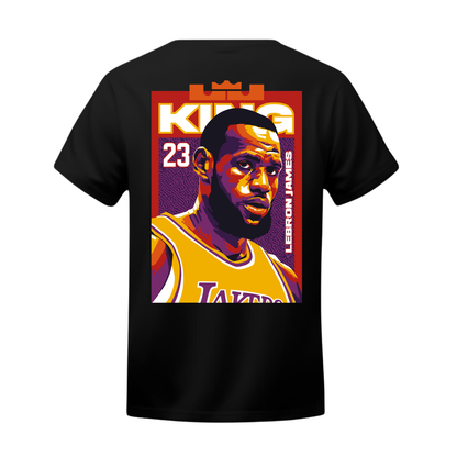 Polera LeBron James "The King" – Los Angeles Lakers