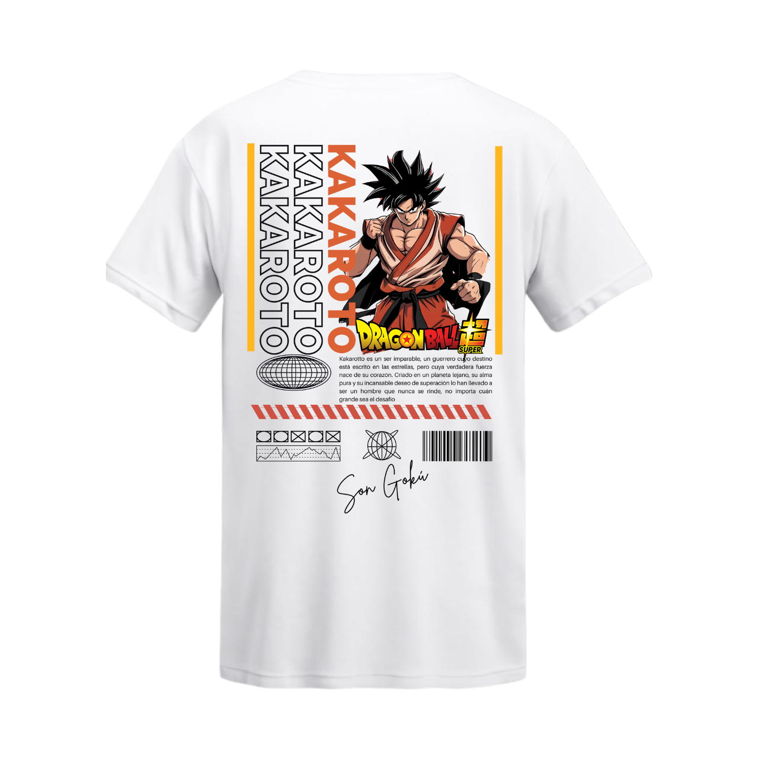 Polera Kakaroto Legacy – Dragon Ball Super