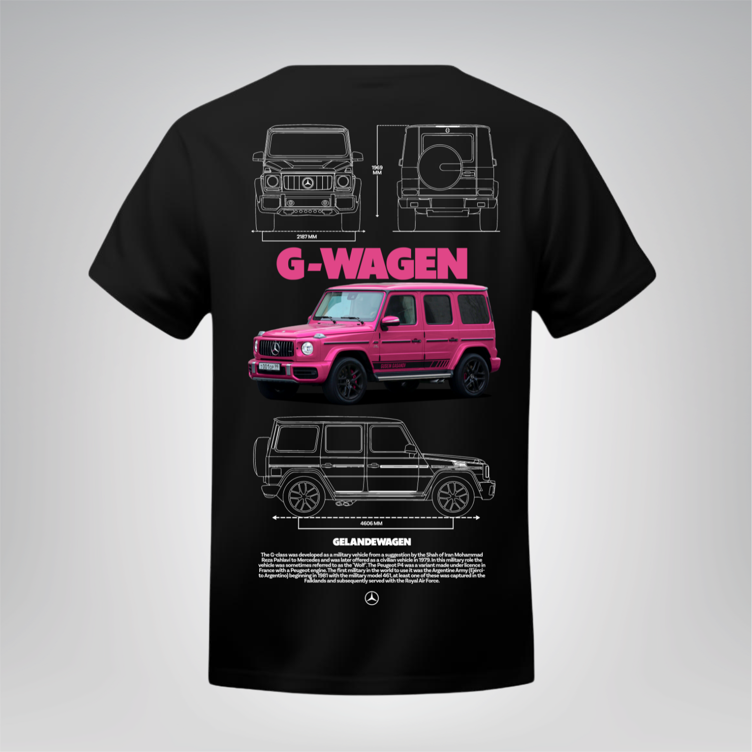 Polera G-Wagen Rosa – Mercedes-Benz