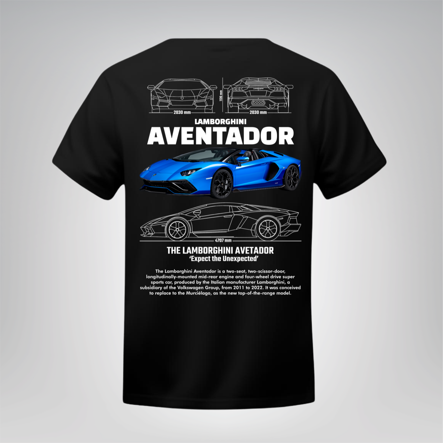 Polera Aventador Roadster – Lamborghini