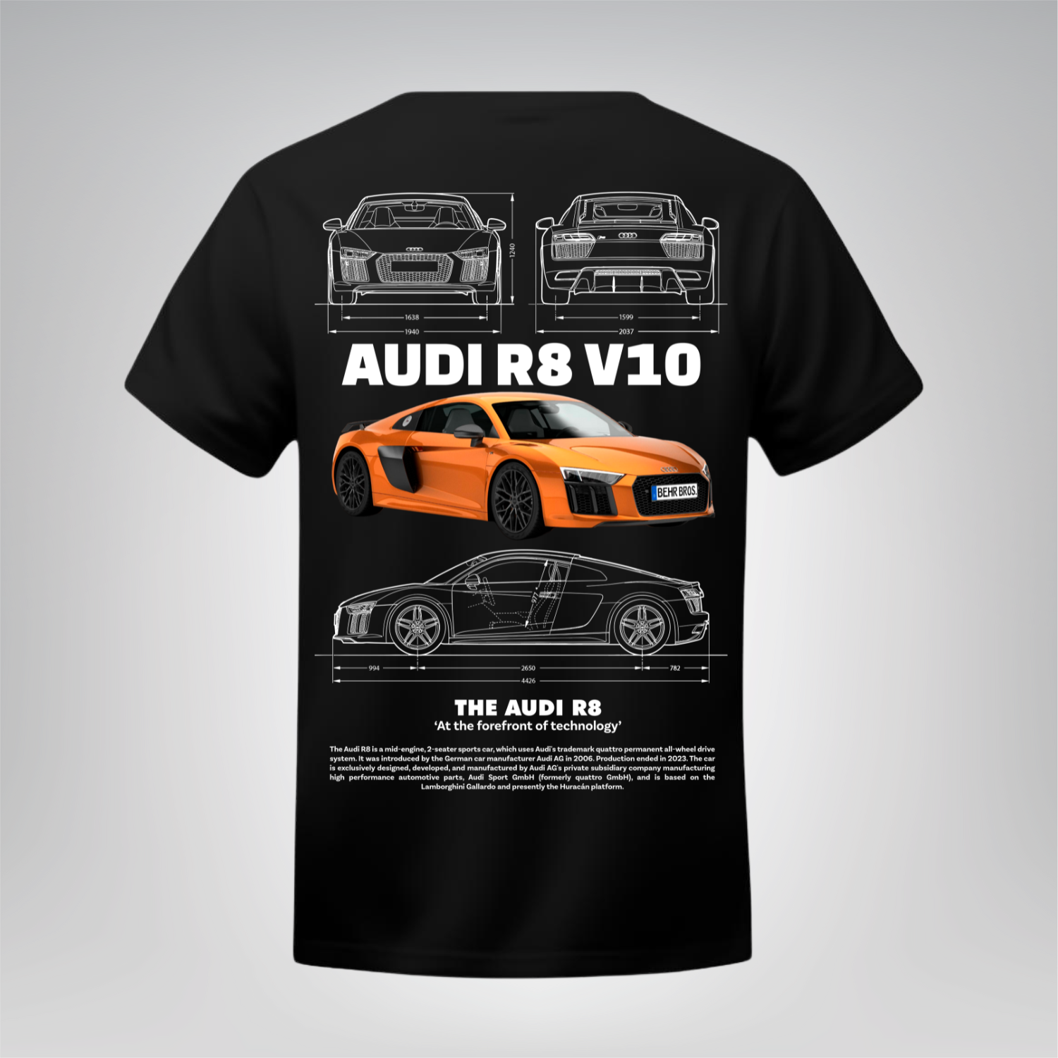 Polera R8 V10 – Audi
