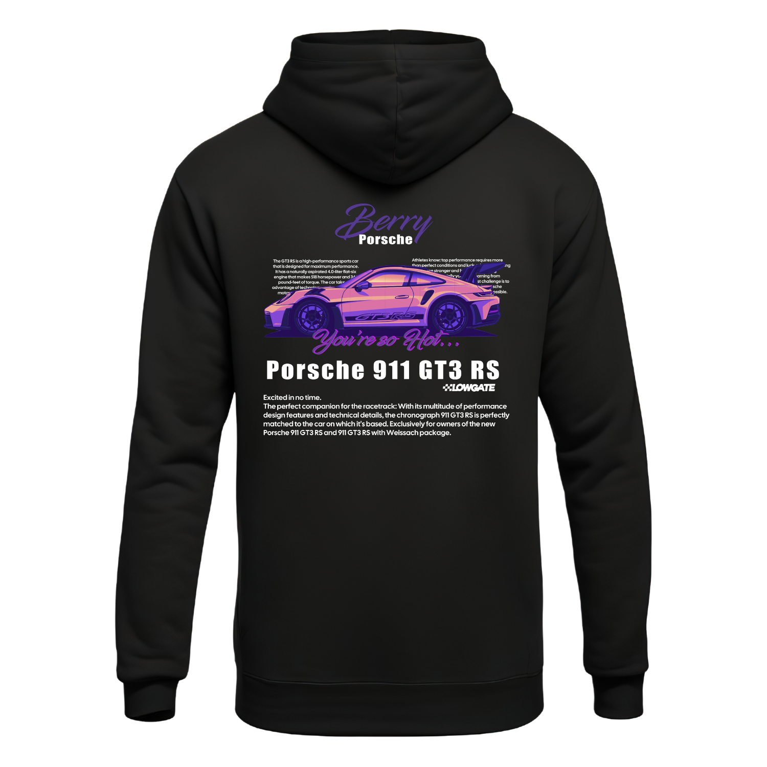 Polerón Porsche 911 GT3 RS Blueprint – Porsche