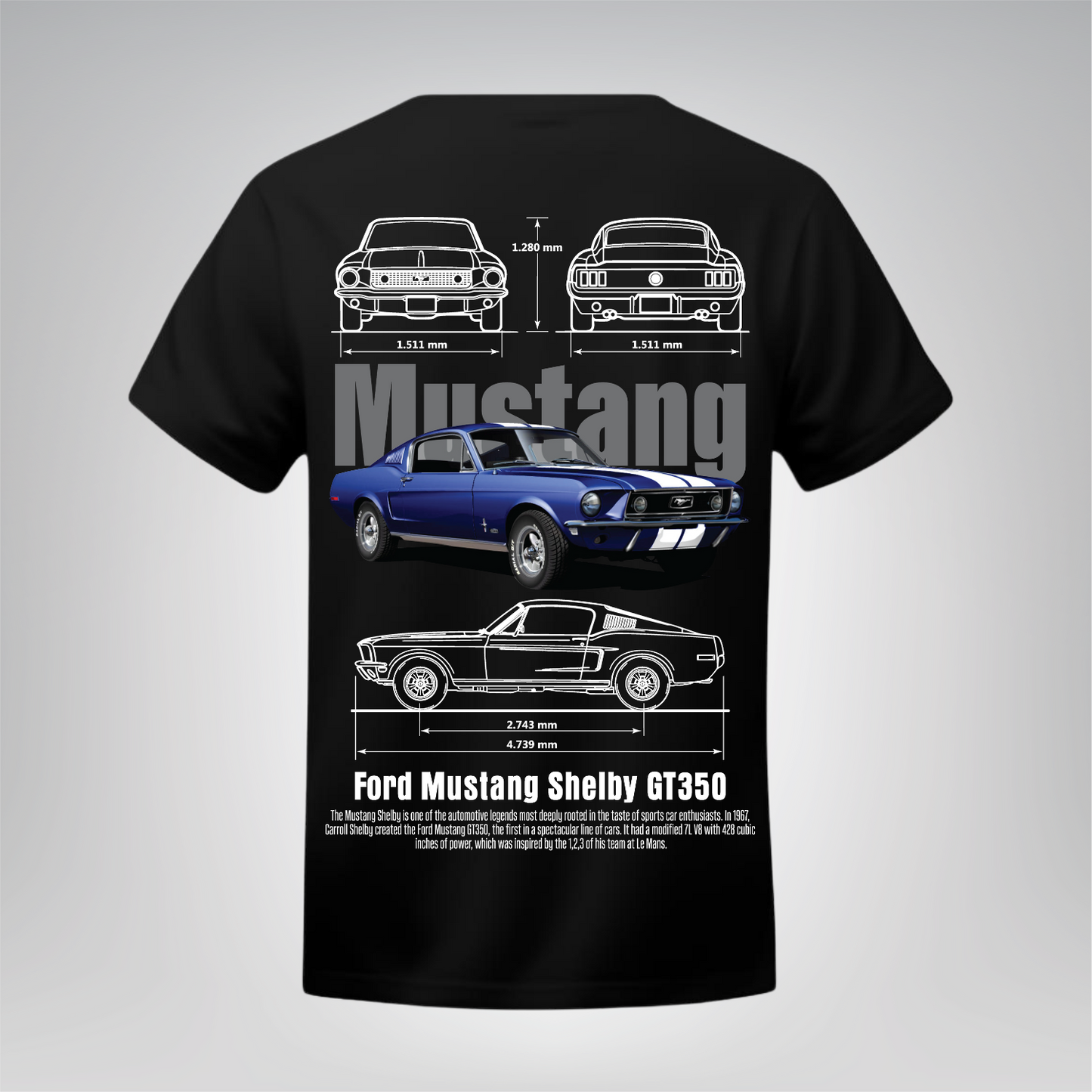 Polera Mustang Shelby GT350 – Ford
