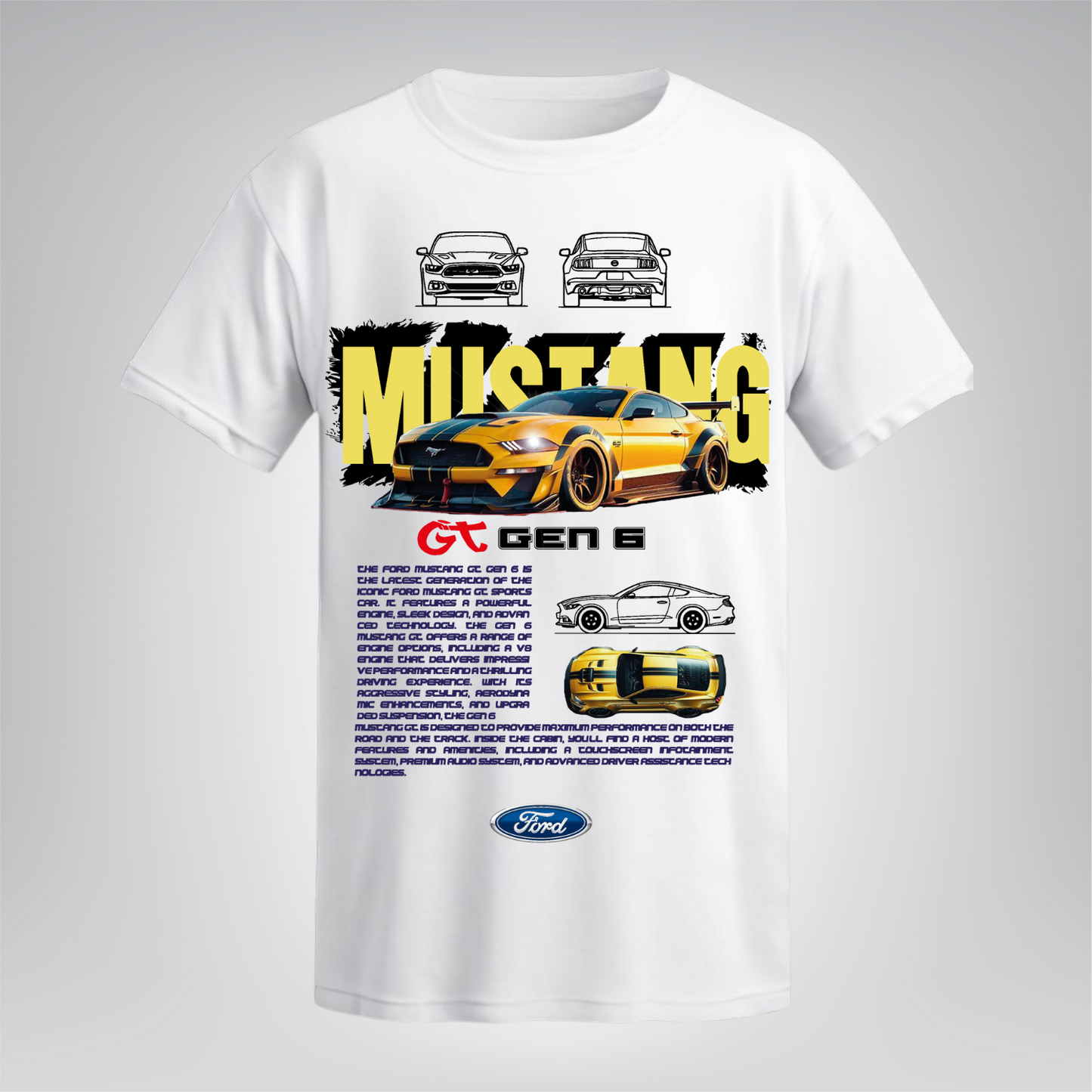 Polera Mustang GT Gen 6 – Ford