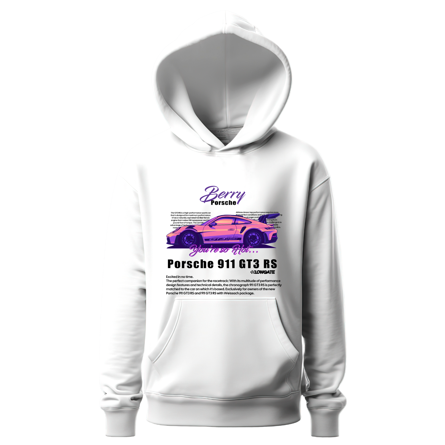 Polerón Porsche 911 GT3 RS Blueprint – Porsche