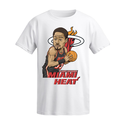Polera Alonzo Mourning Chibi – Miami Heat