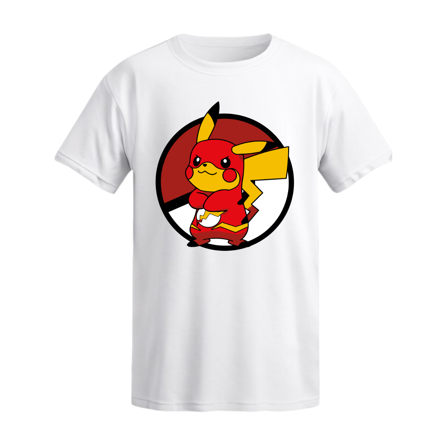Polera Pikachu Speedforce – Pokémon x DC